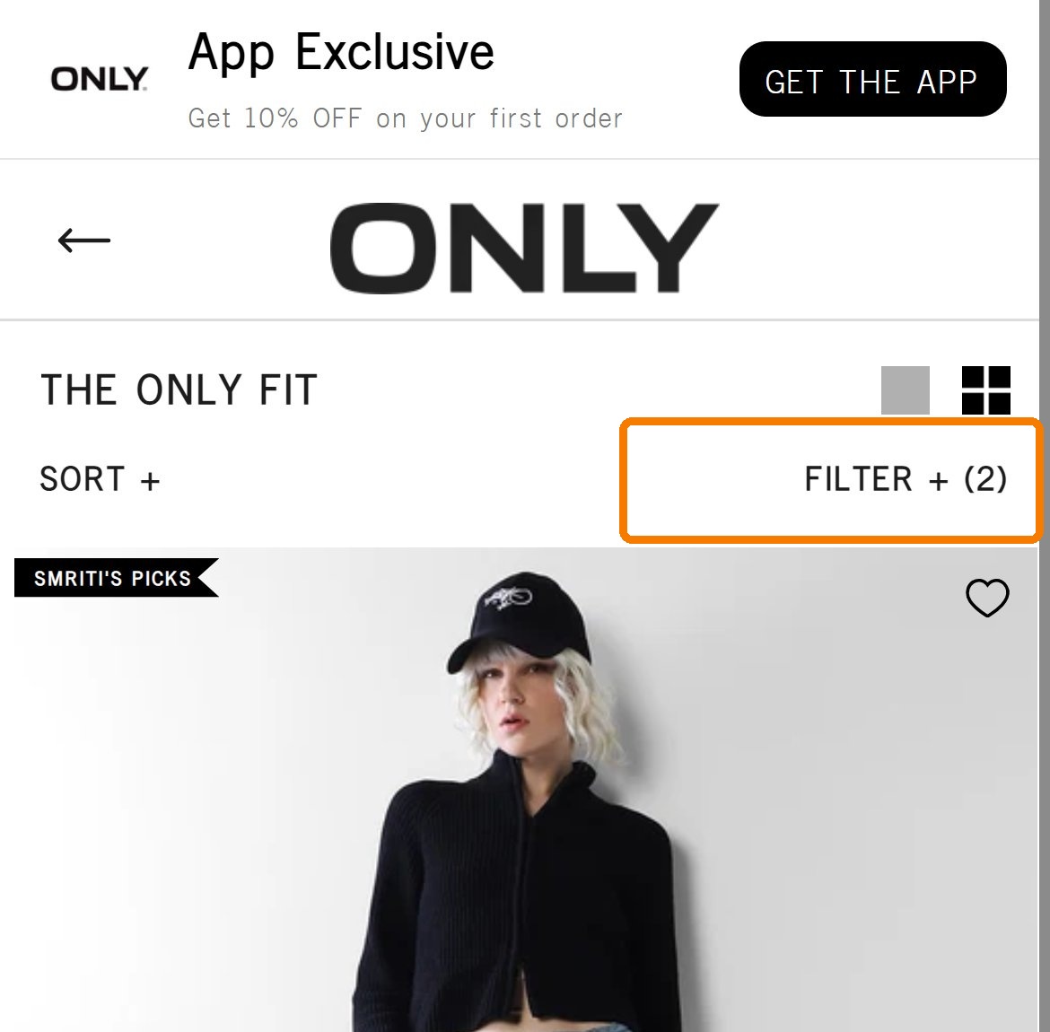 ONLY — Mobile