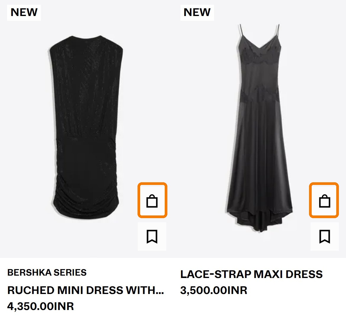 Bershka — Mobile