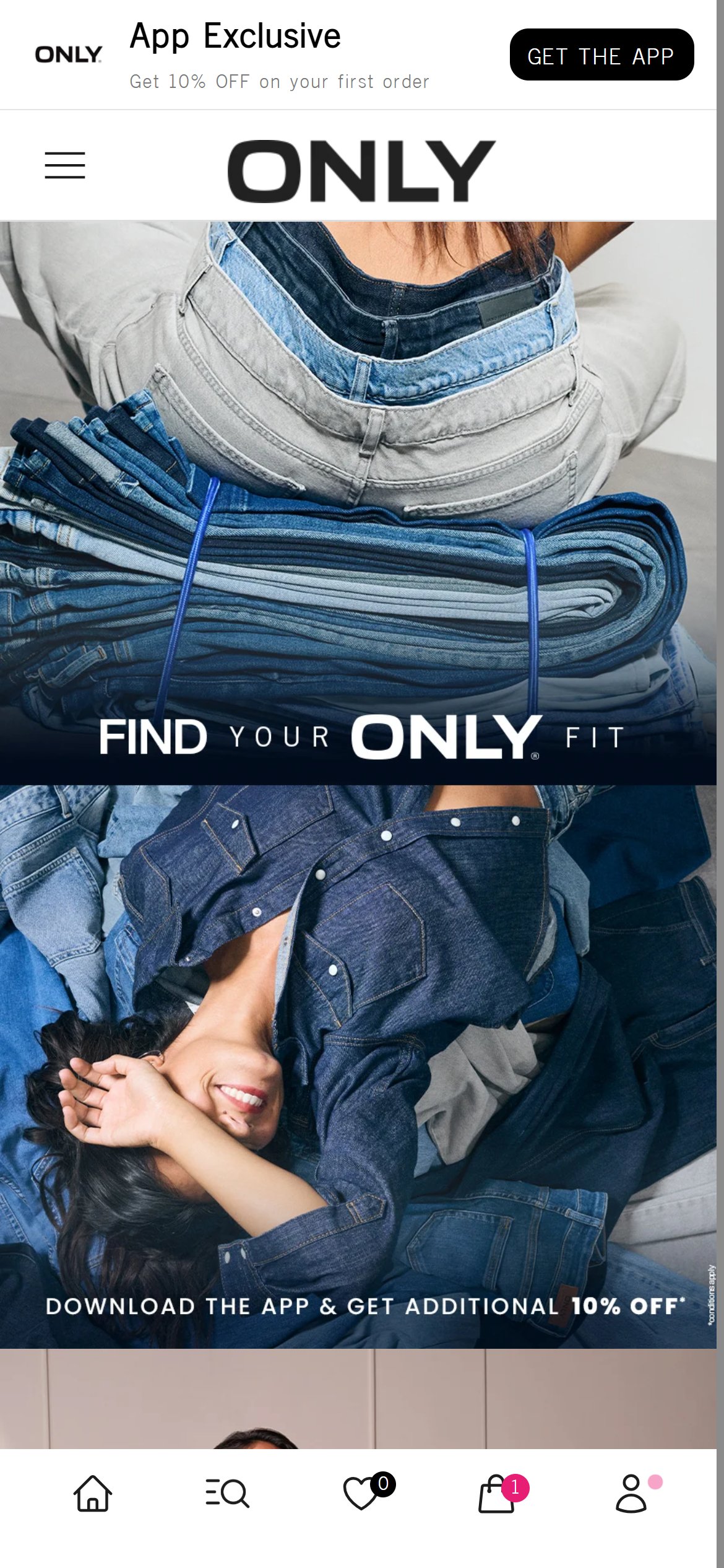ONLY — Mobile